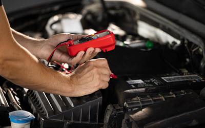 Car Battery Test In Winter Season