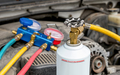 Car AC Refrigerant Filling