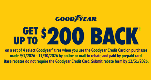 Goodyear Rebate